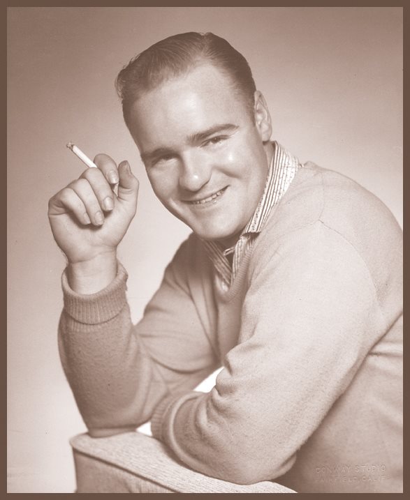 Photo of Jerry Wheeler Senior Smoking a Cigarette in the Mid 20th Century